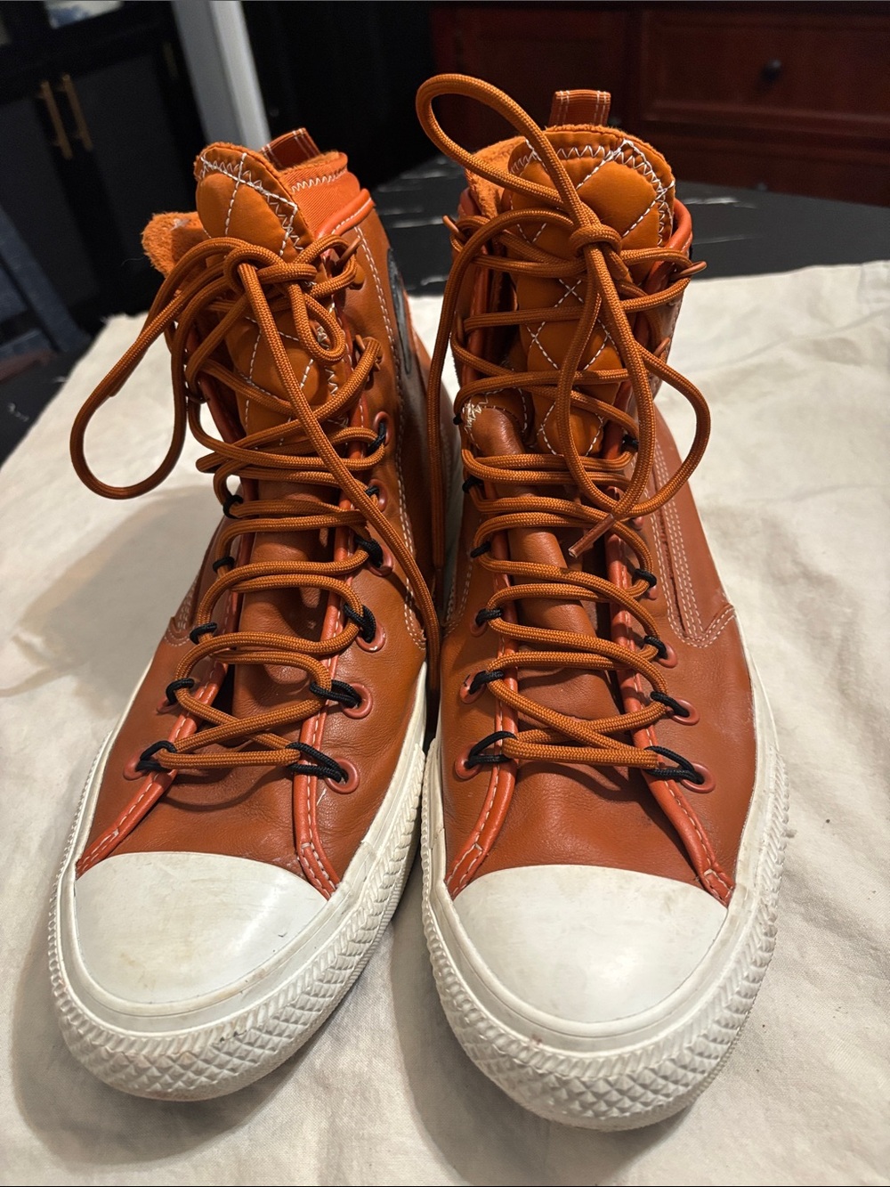 Converse Chuck Taylor Utility Terrain High-Top Leather Sneakers